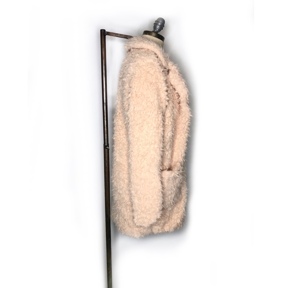 Fuzzy Open Sherpa Jacket - Picture 4 of 7